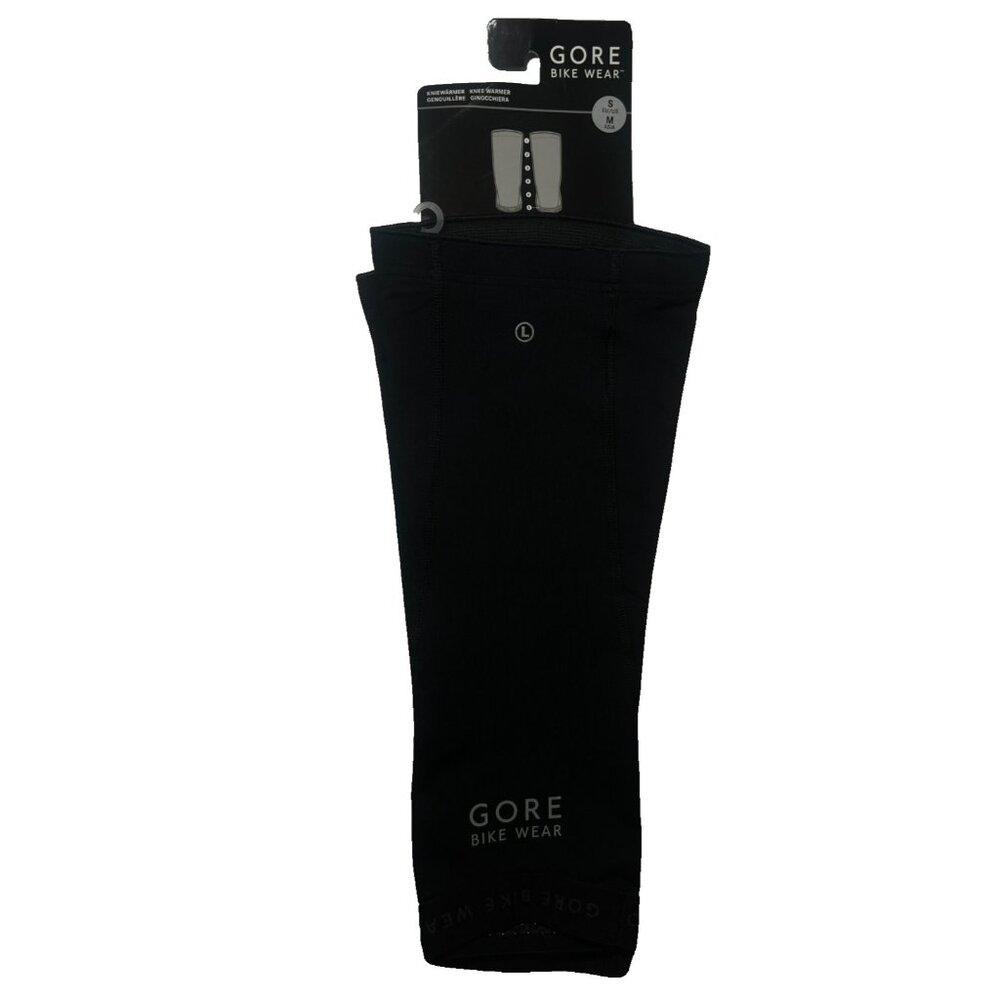GORE Warmers Black Cycling Knee Bike Wear Size Small